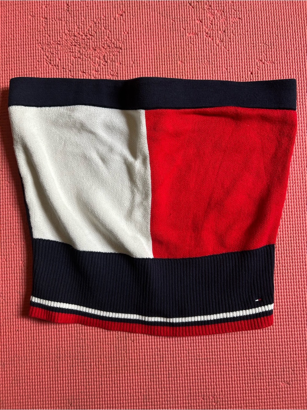 Tommy Hilfiger Colorblock Knit tube top